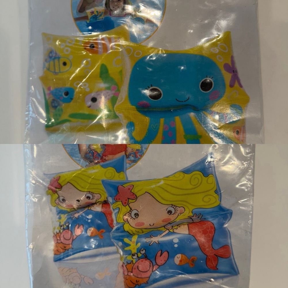 Intex Sea Buddy & Mermaid Arm Bands Swimming Pool Recommendation Age 3-6 Years